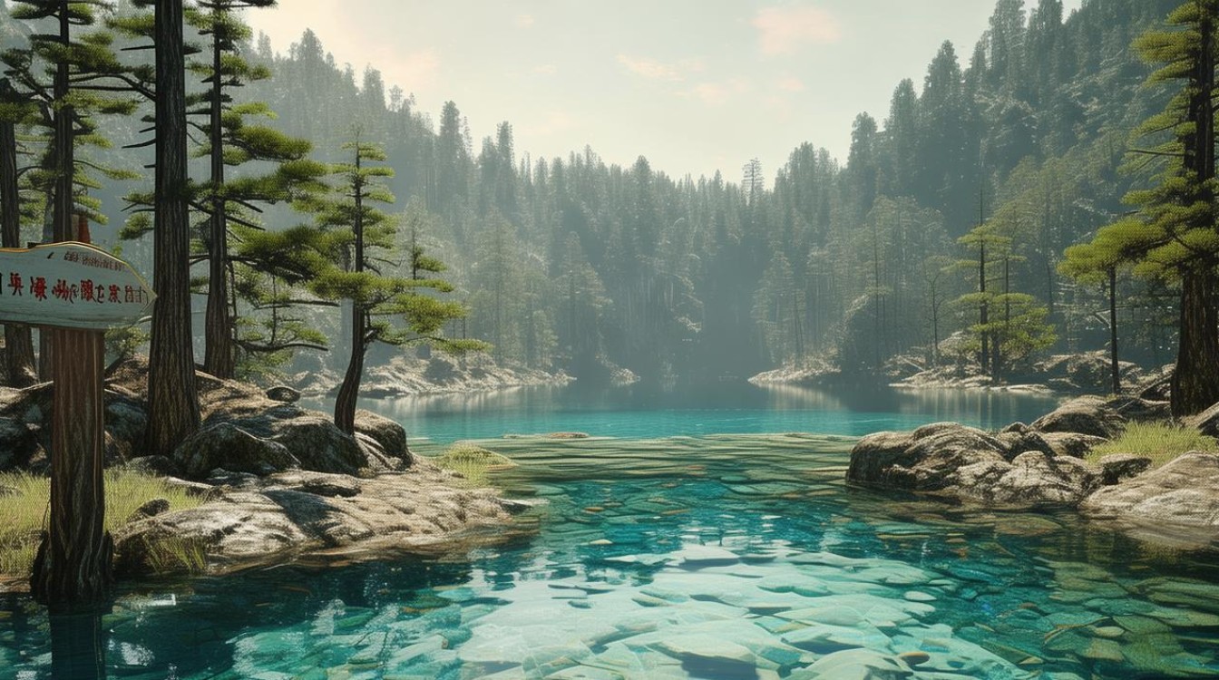 九寨沟消失的景点