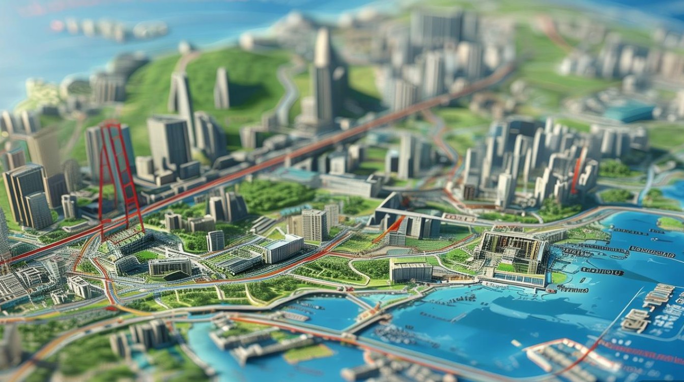 香港景点分布图