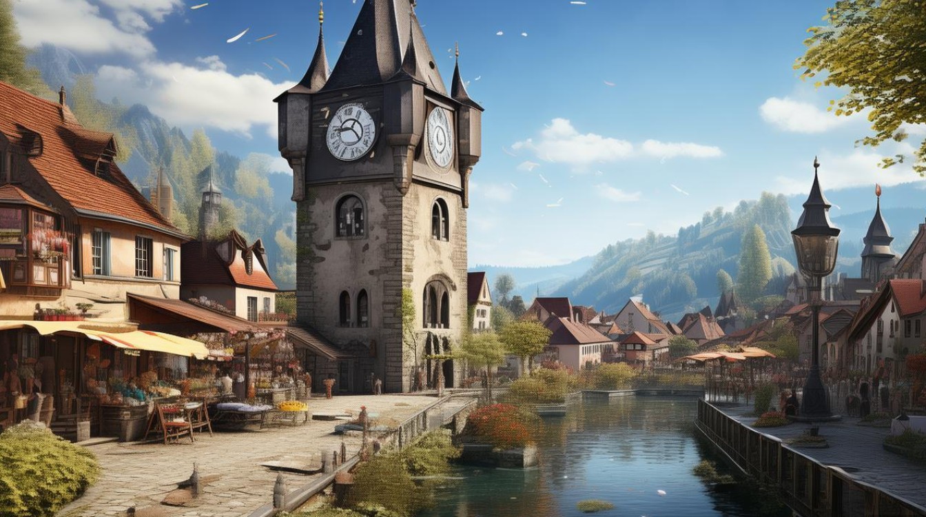 钟楼附近有什么景点