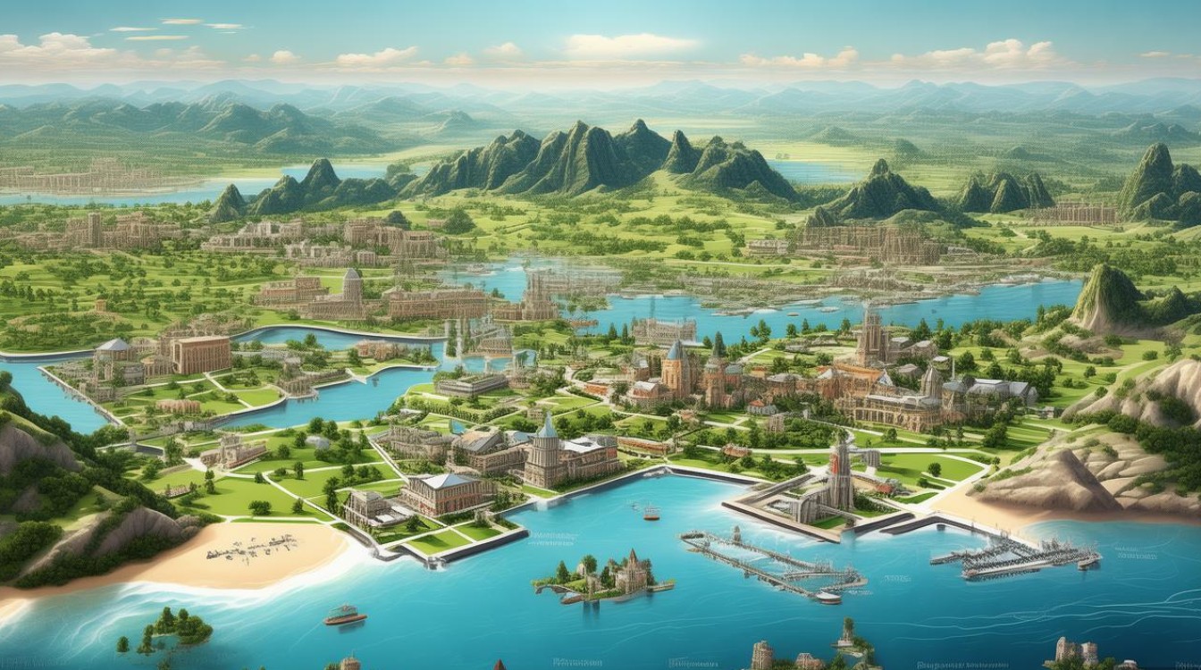 防城港旅游景点地图