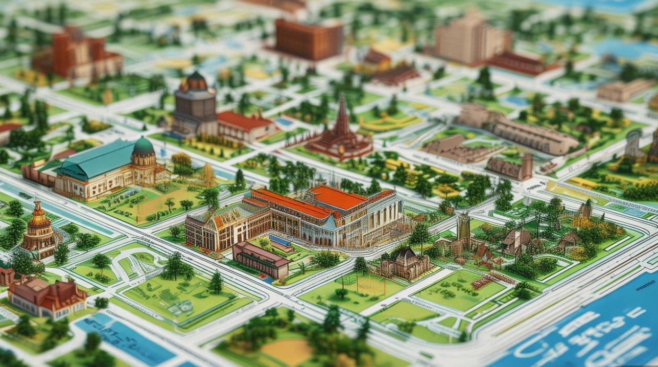 宁波景点地图分布图 宁波景点地图分布图