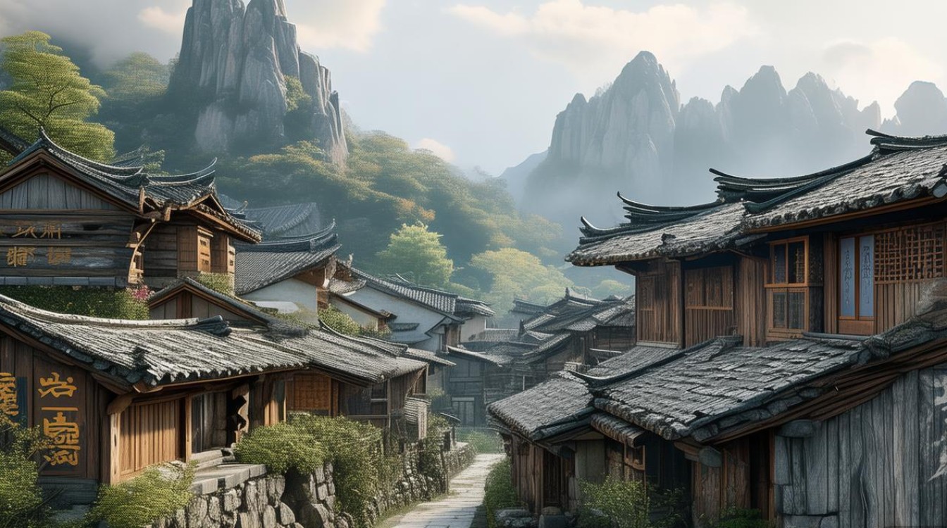 黄山村落景点 黄山村落景点