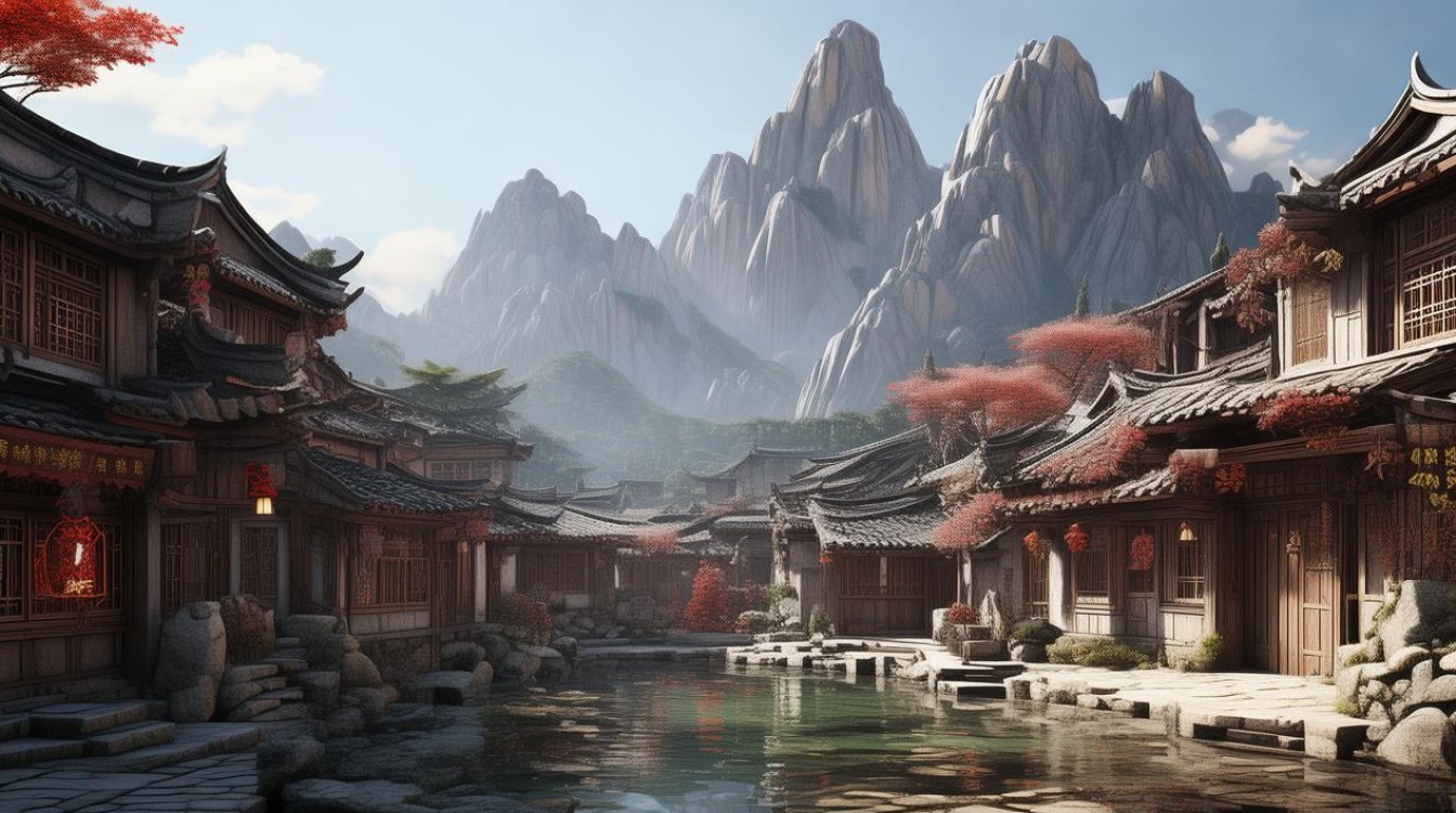 黄山村落景点 黄山村落景点