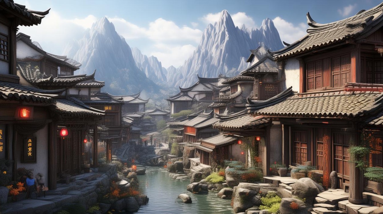 黄山村落景点 黄山村落景点