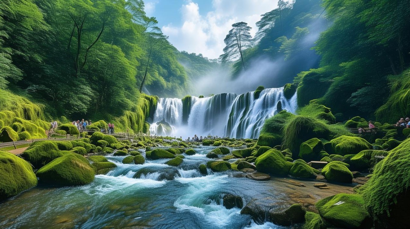 四川瀑布旅游景点 四川瀑布旅游景点