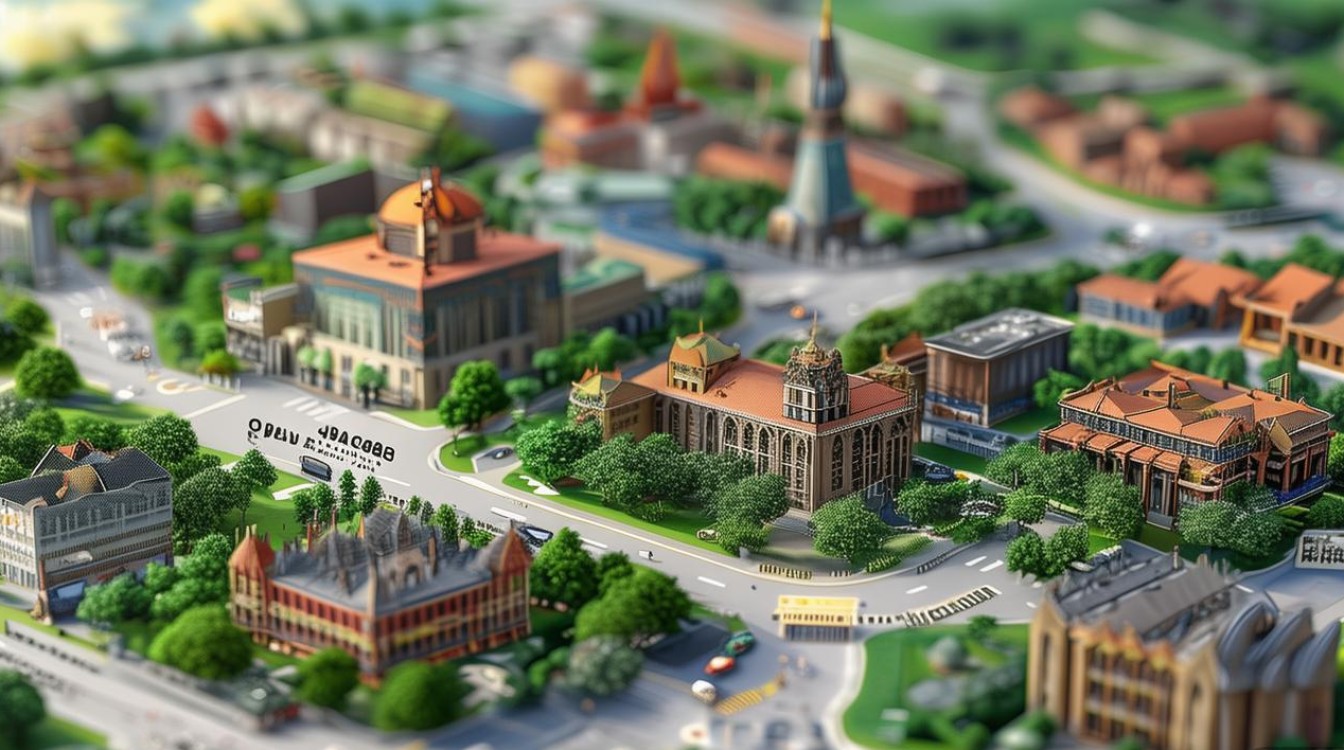 青岛各景点分布图