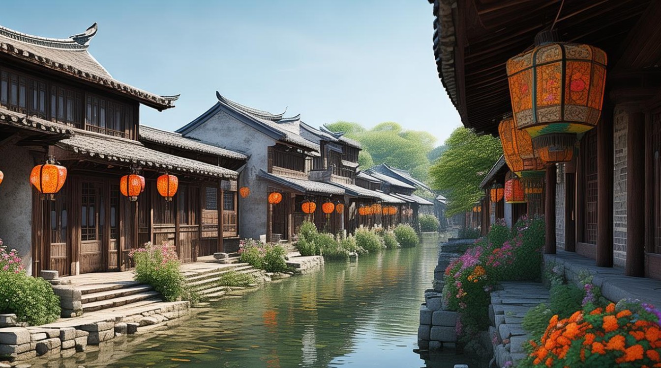 溱湖古镇景点 溱湖古镇景点