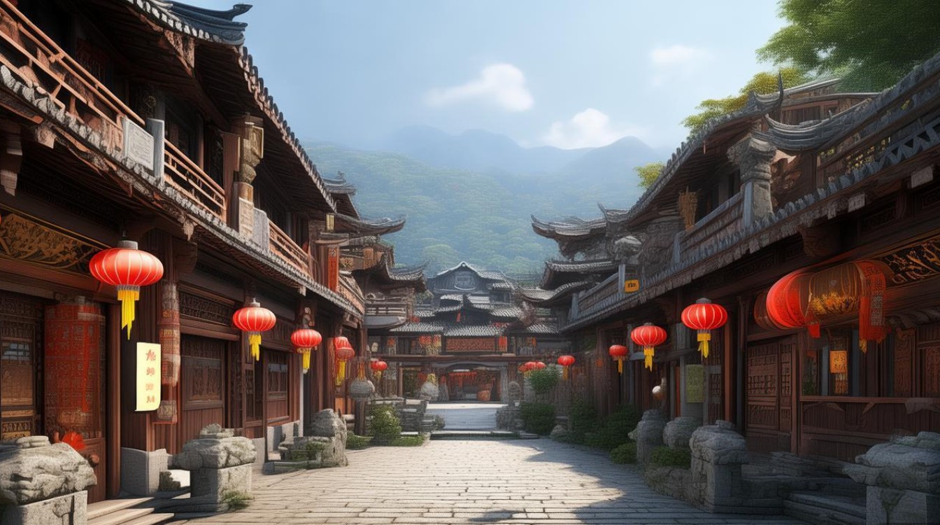 万灵古镇有哪些景点