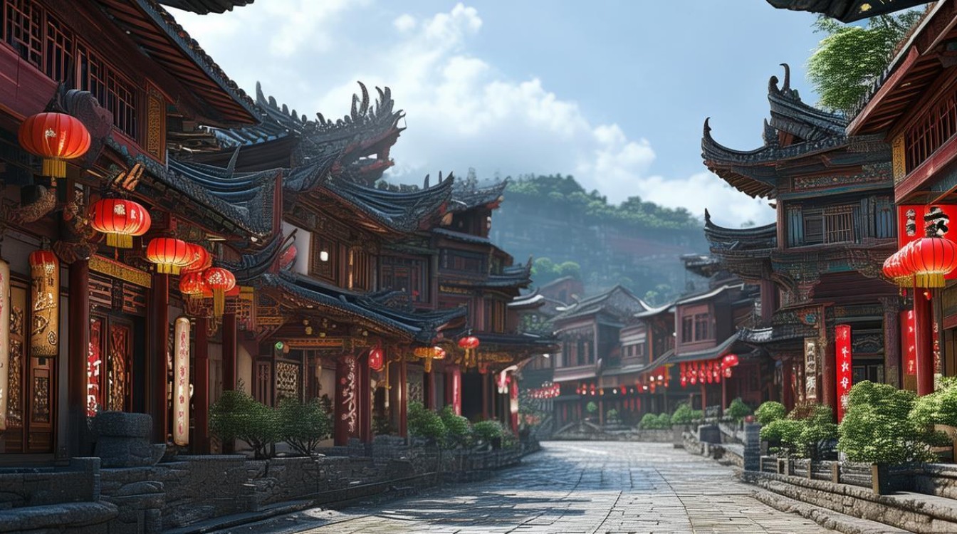 万灵古镇有哪些景点