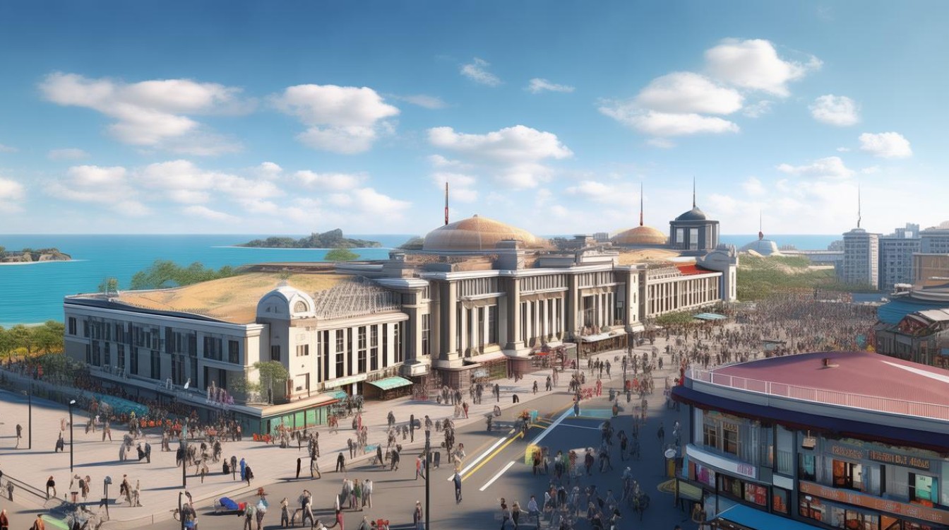 大连火车站附近景点