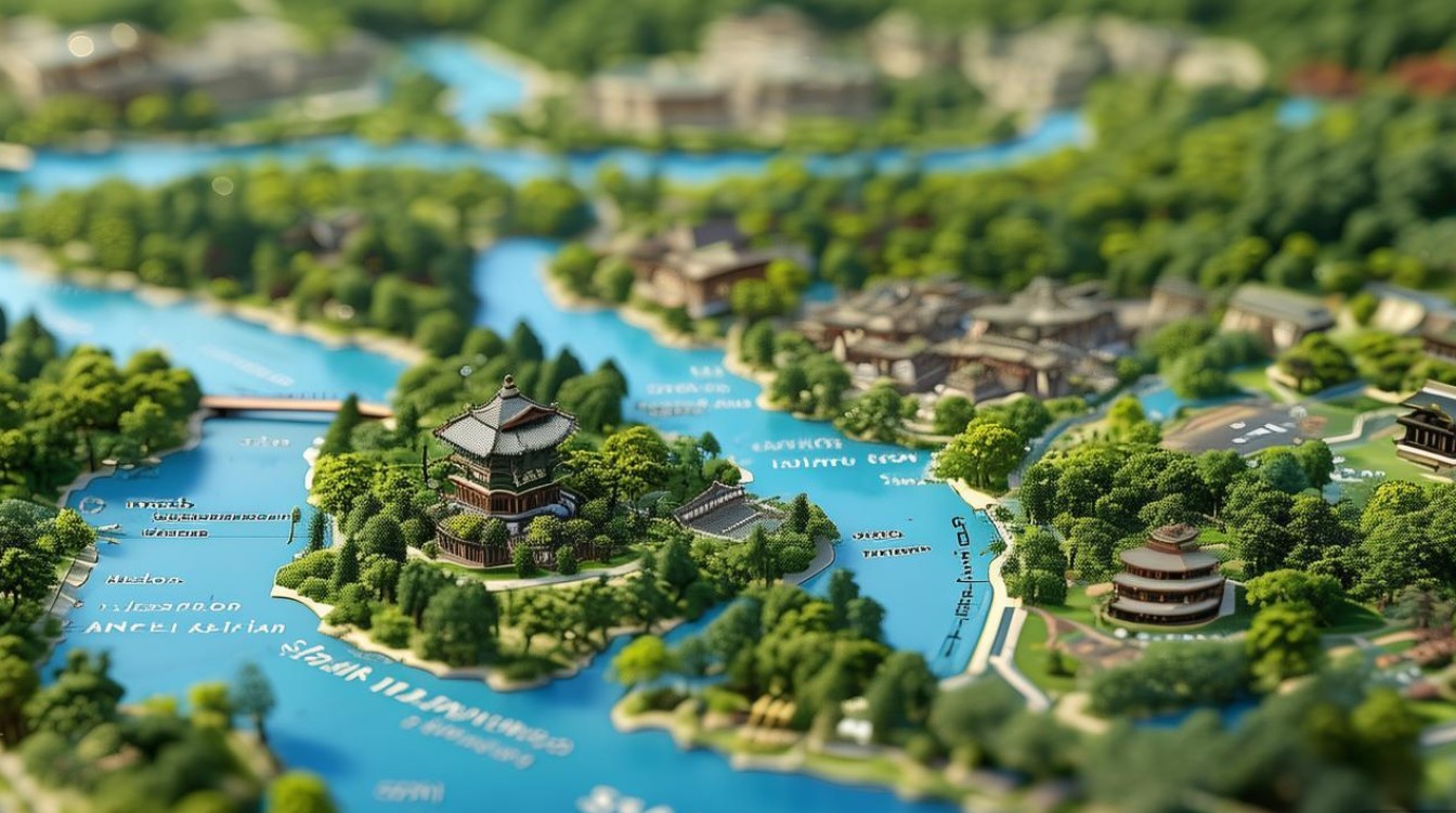 苏杭旅游景点地图