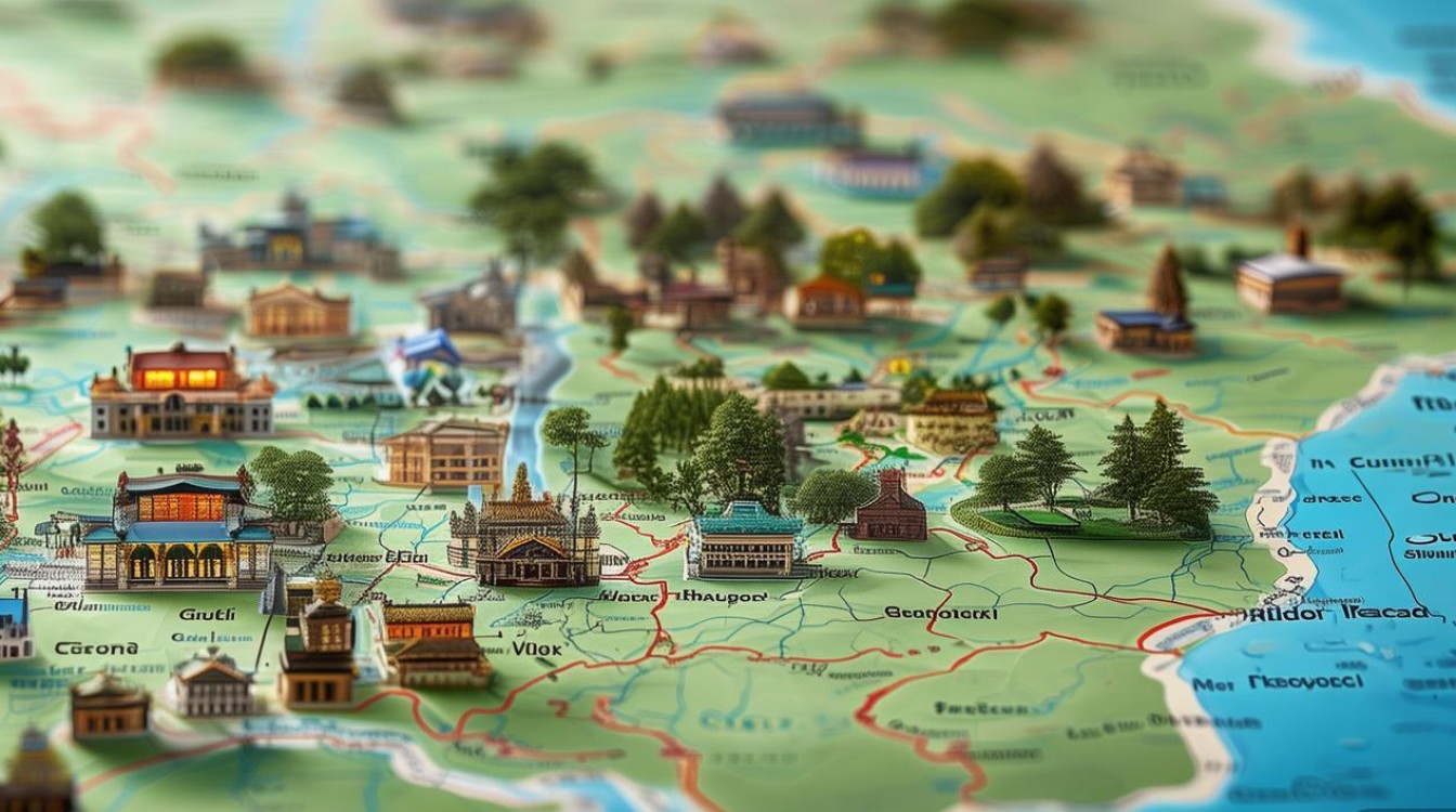 广西旅游地图景点地图