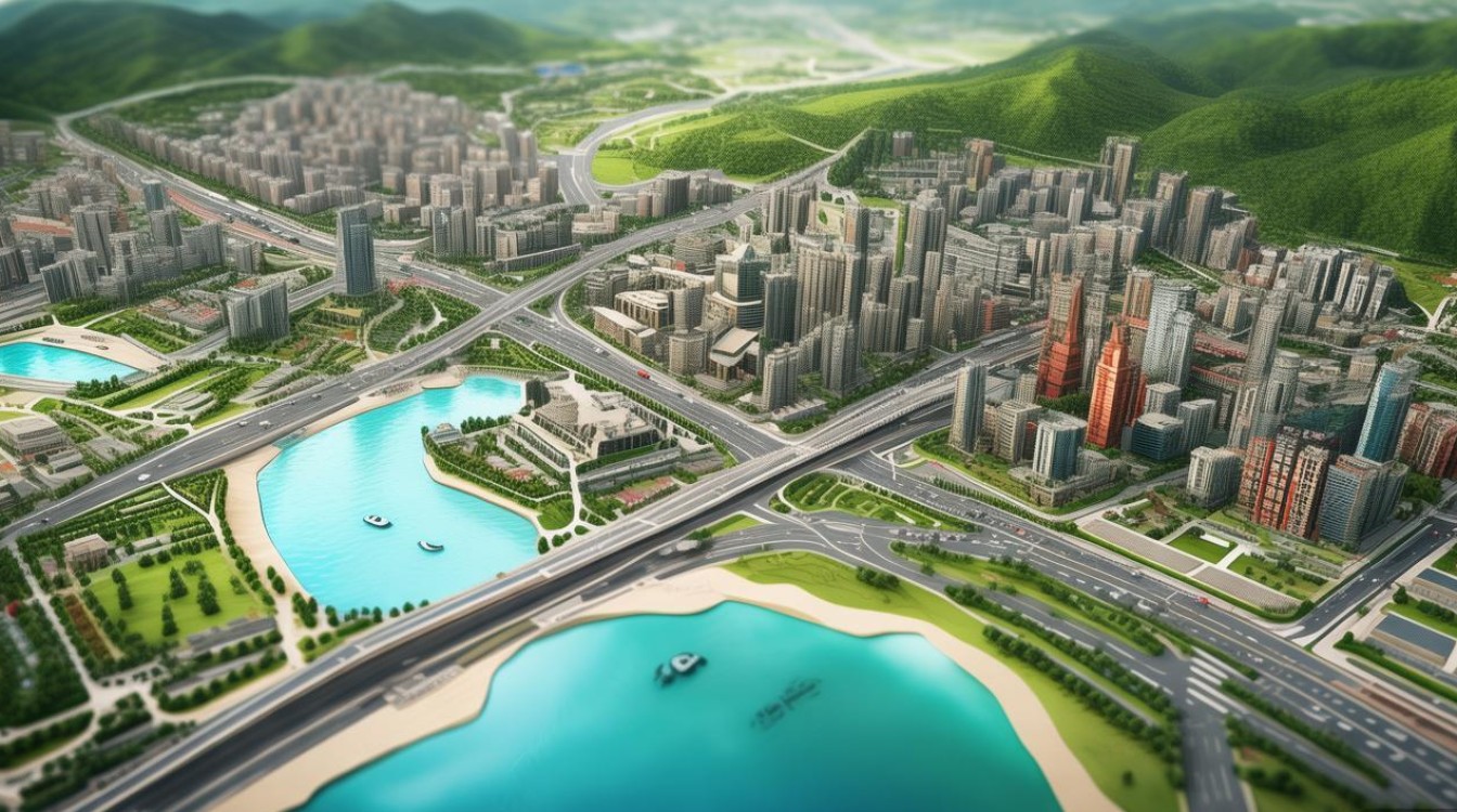 重庆市区景点分布图