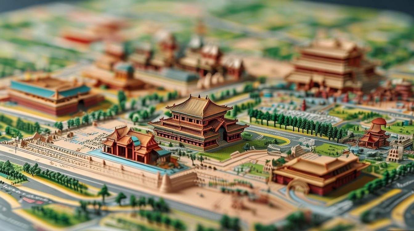 西安旅游景点分布地图 西安旅游景点分布地图