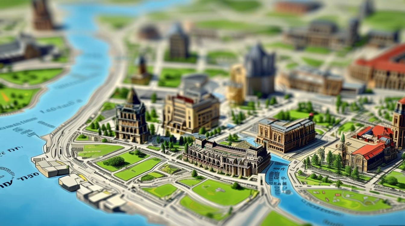 天津旅游景点分布地图