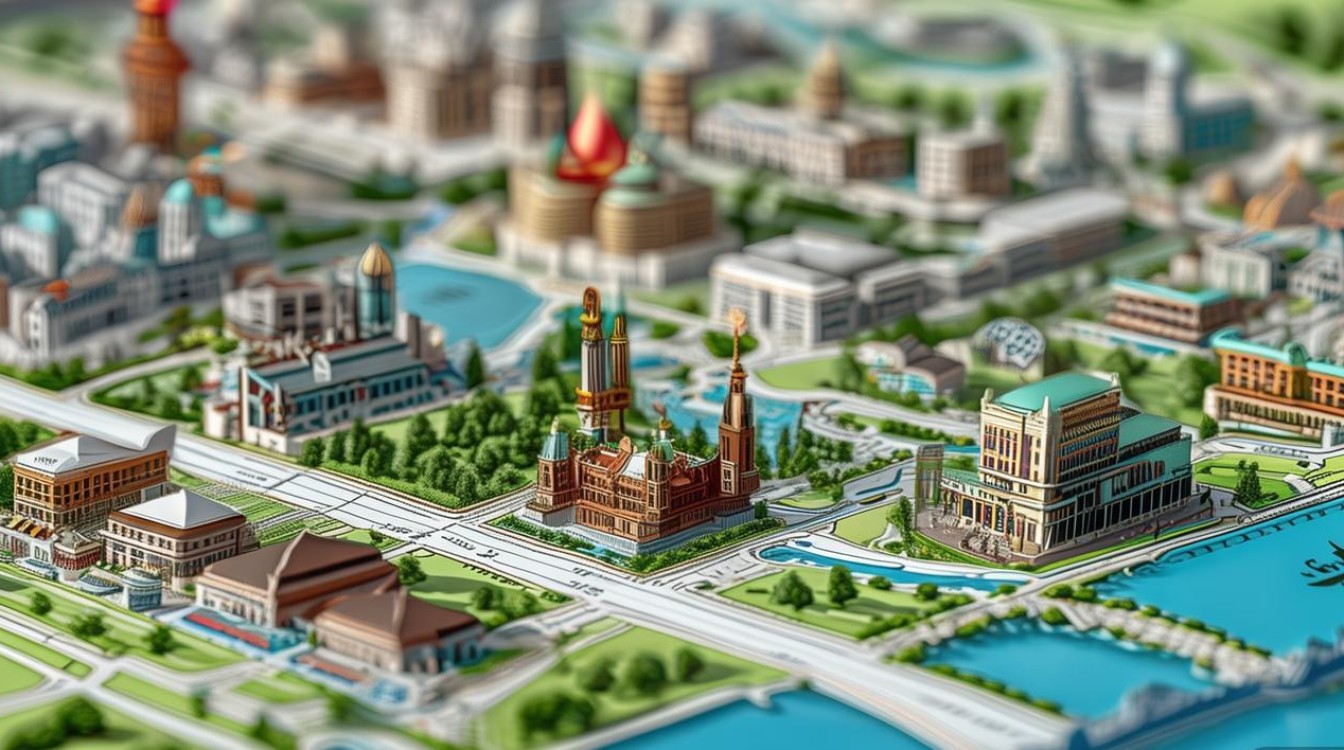 天津旅游景点分布地图