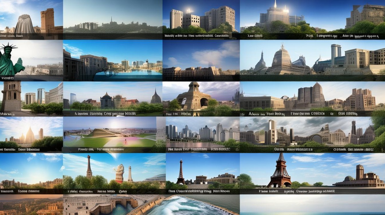 世界各地的著名景点