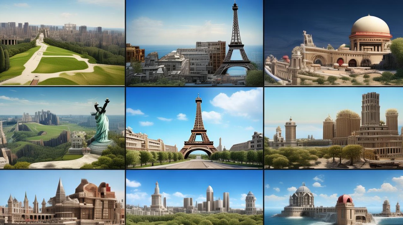 世界各地的著名景点