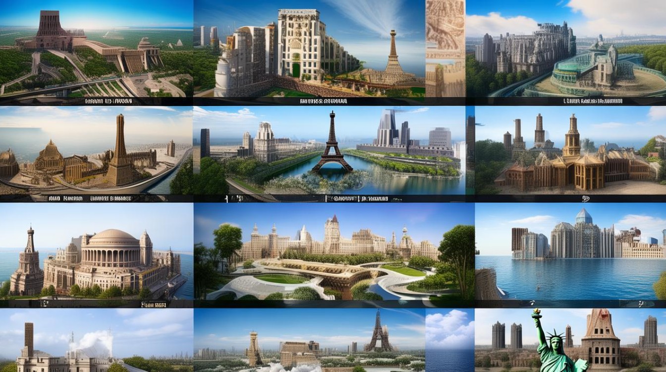 世界各地的著名景点