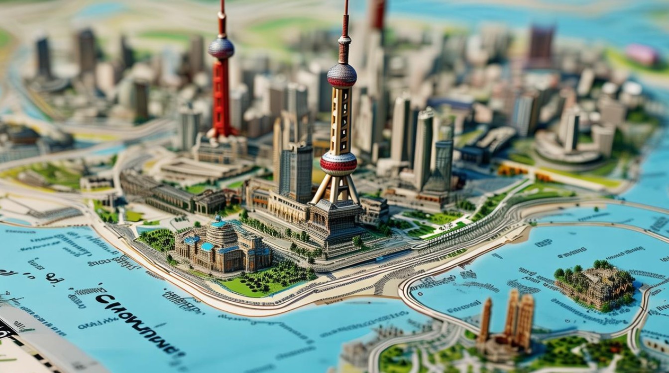 上海市旅游景点地图