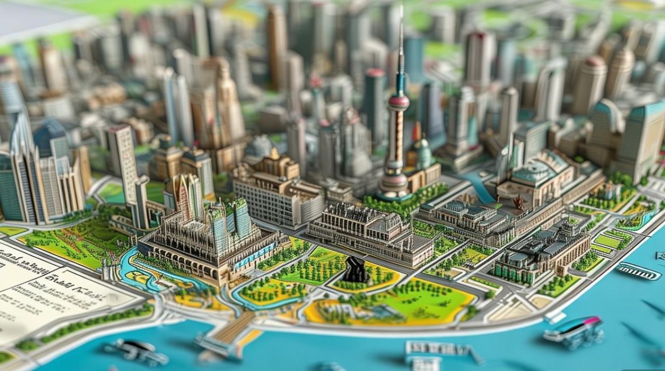 上海市旅游景点地图