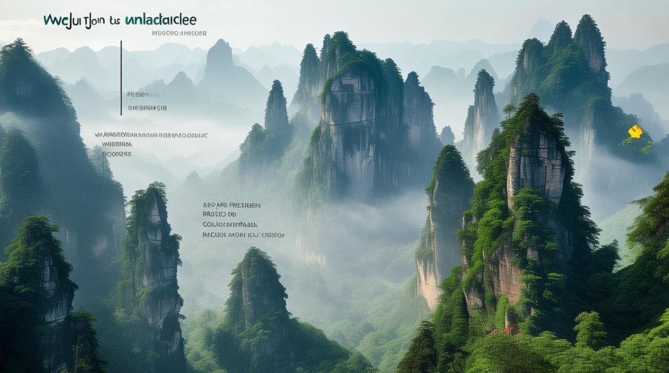 张家界旅游景点简介