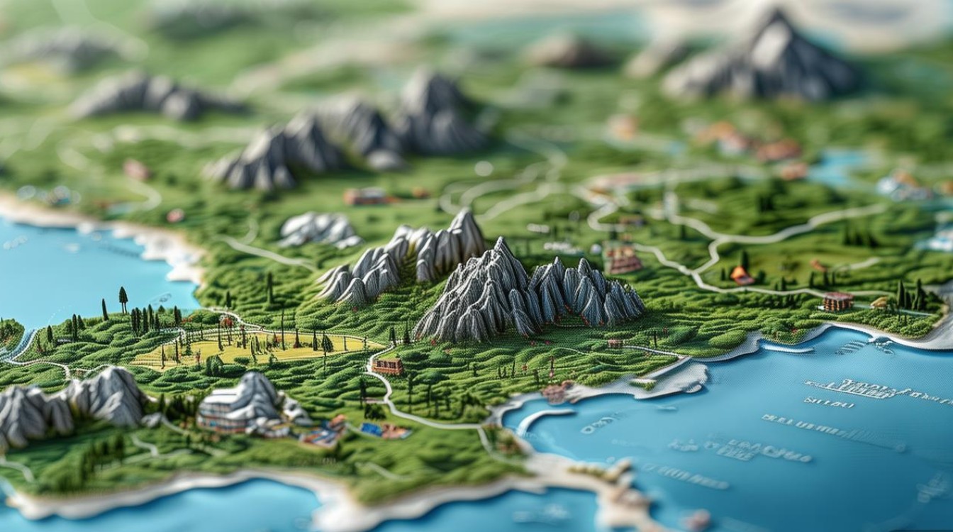 丽水景点分布图 丽水景点分布图