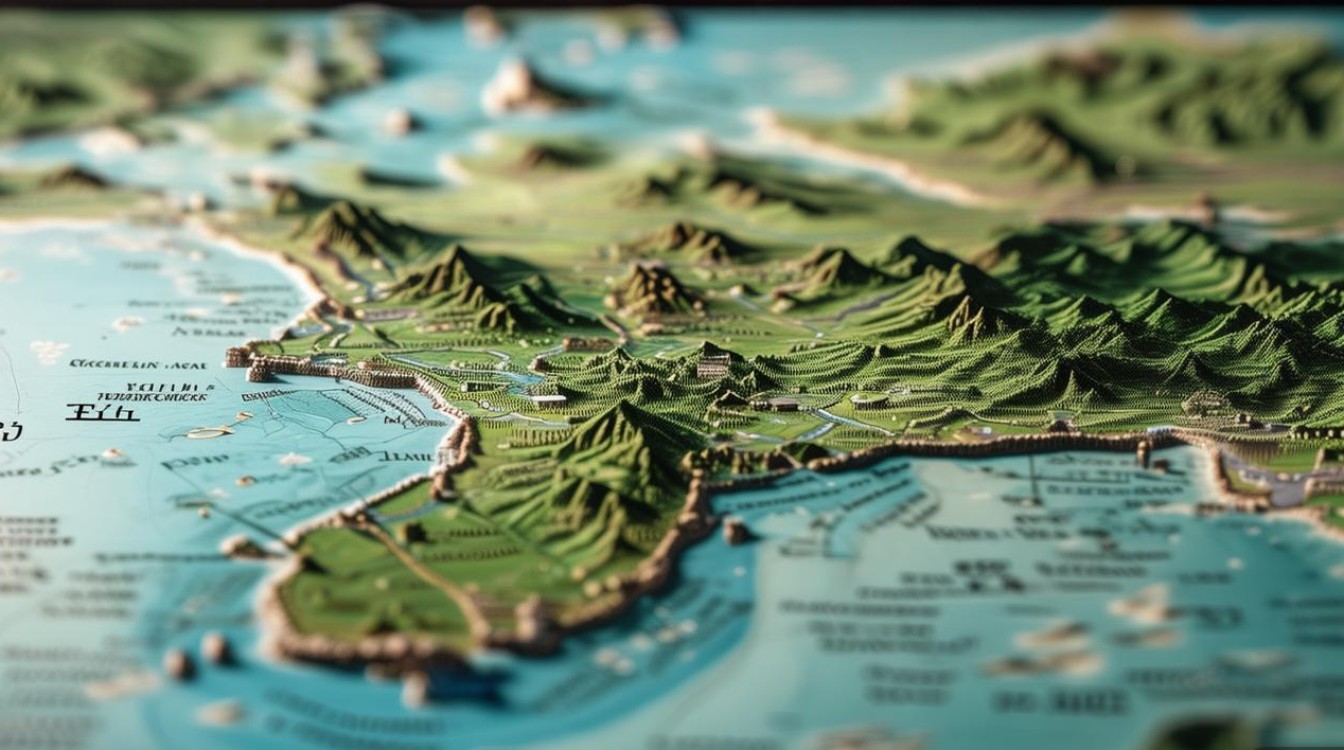 丽水景点分布图 丽水景点分布图