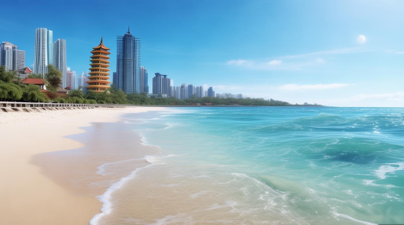 北海银滩附近景点