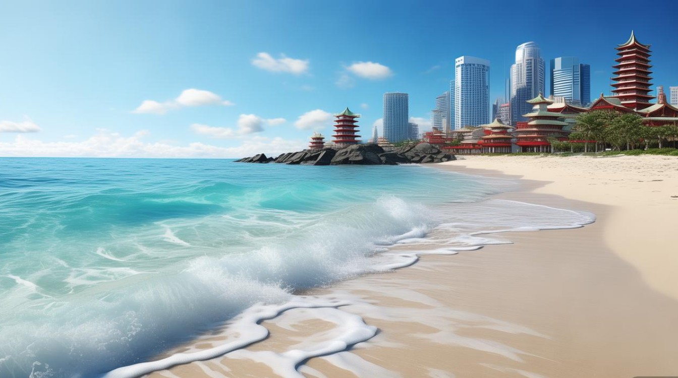 北海银滩附近景点