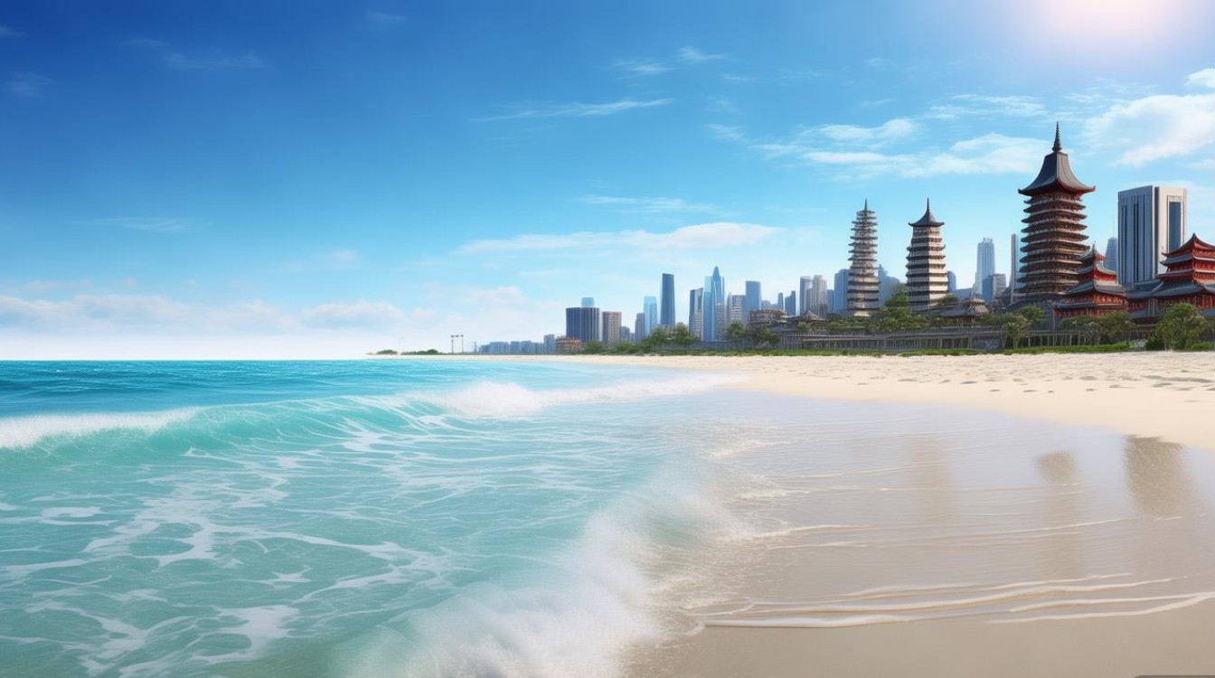 北海银滩附近景点