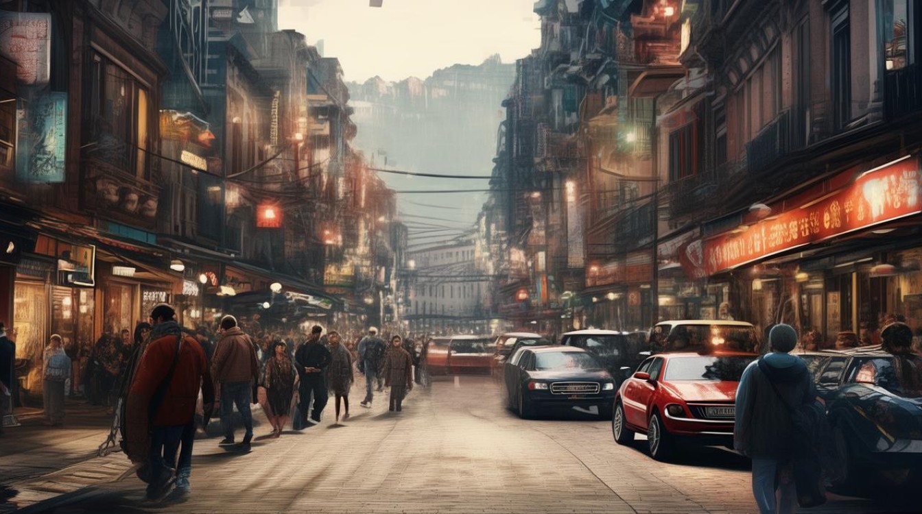 哈尔滨中央大街景点