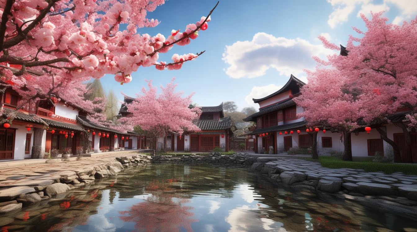 贵池杏花村景点 贵池杏花村景点