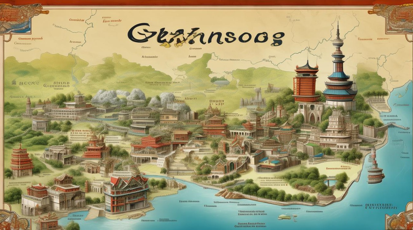 广东旅游地图景点