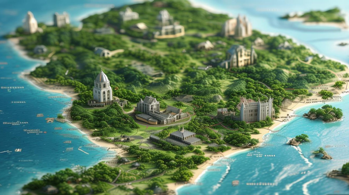 平潭岛旅游景点地图 平潭岛旅游景点地图