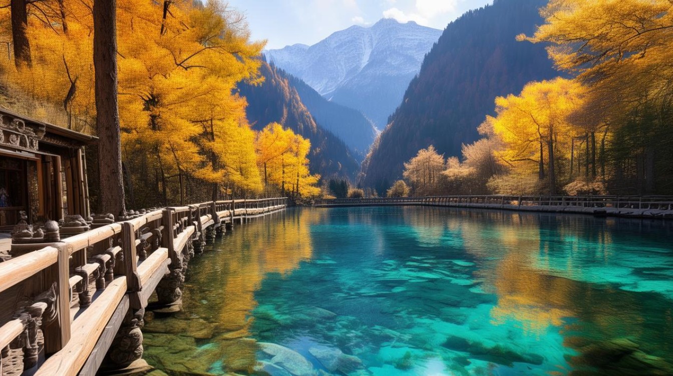 九寨沟的著名景点