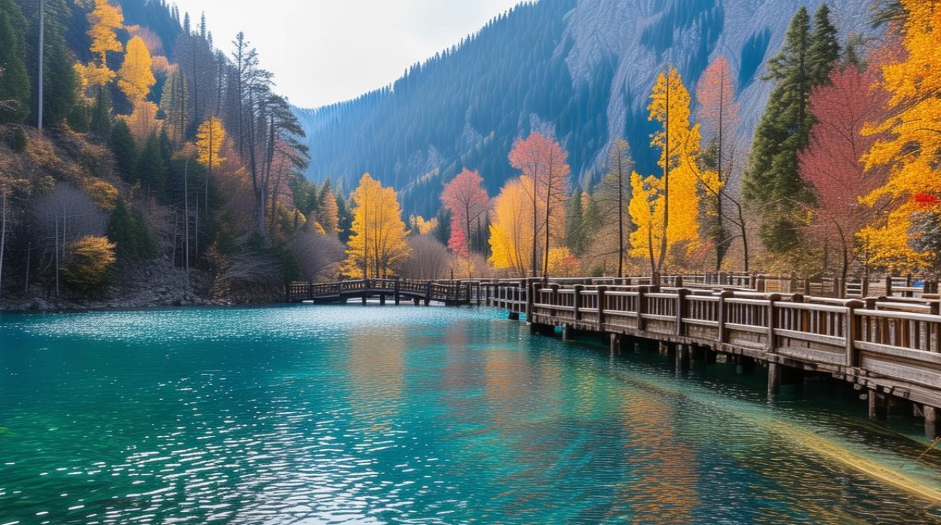 九寨沟的著名景点