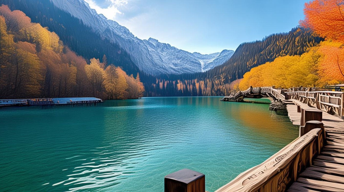 九寨沟的著名景点