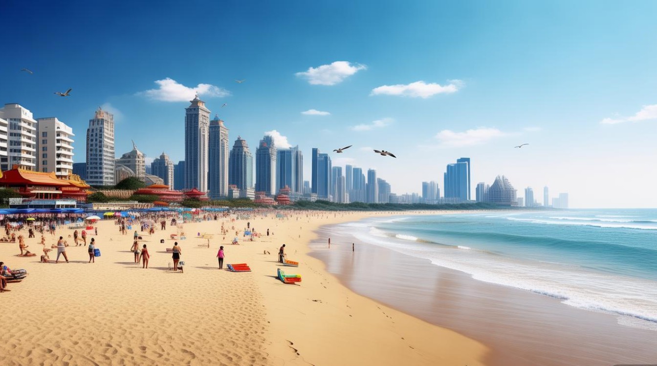 青岛金沙滩附近景点