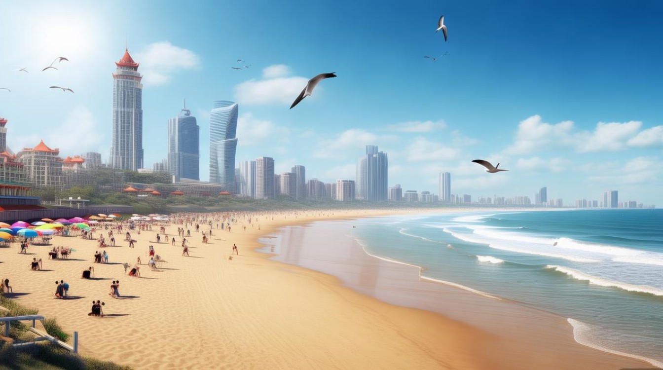 青岛金沙滩附近景点