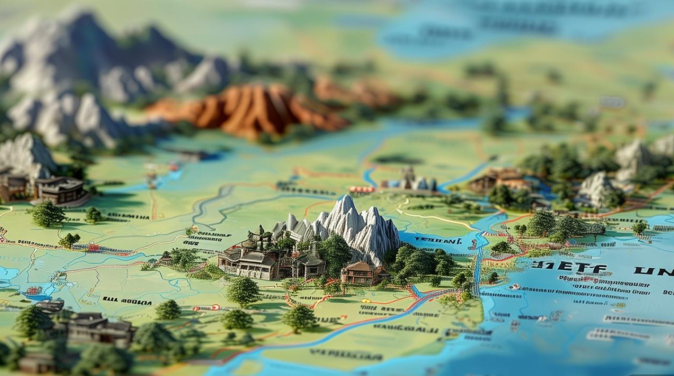 浙江旅游地图景点地图