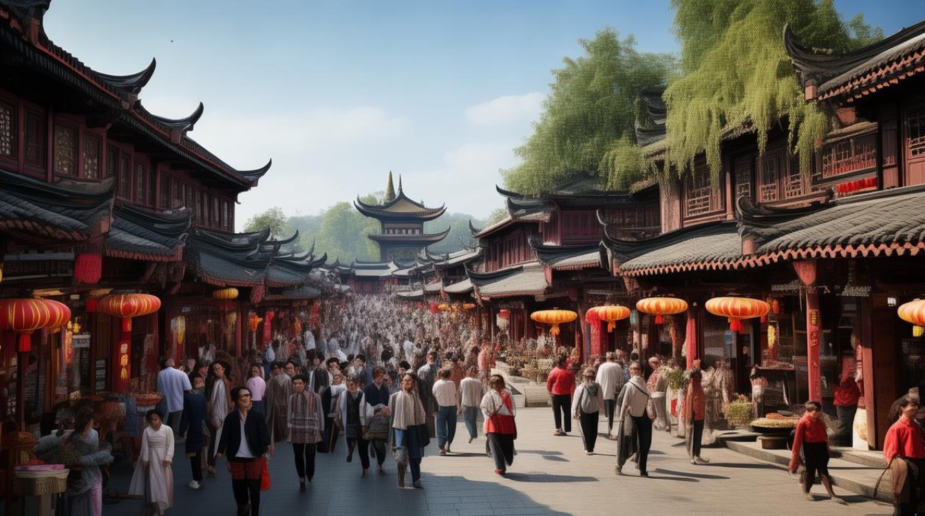 成都锦里景点图片