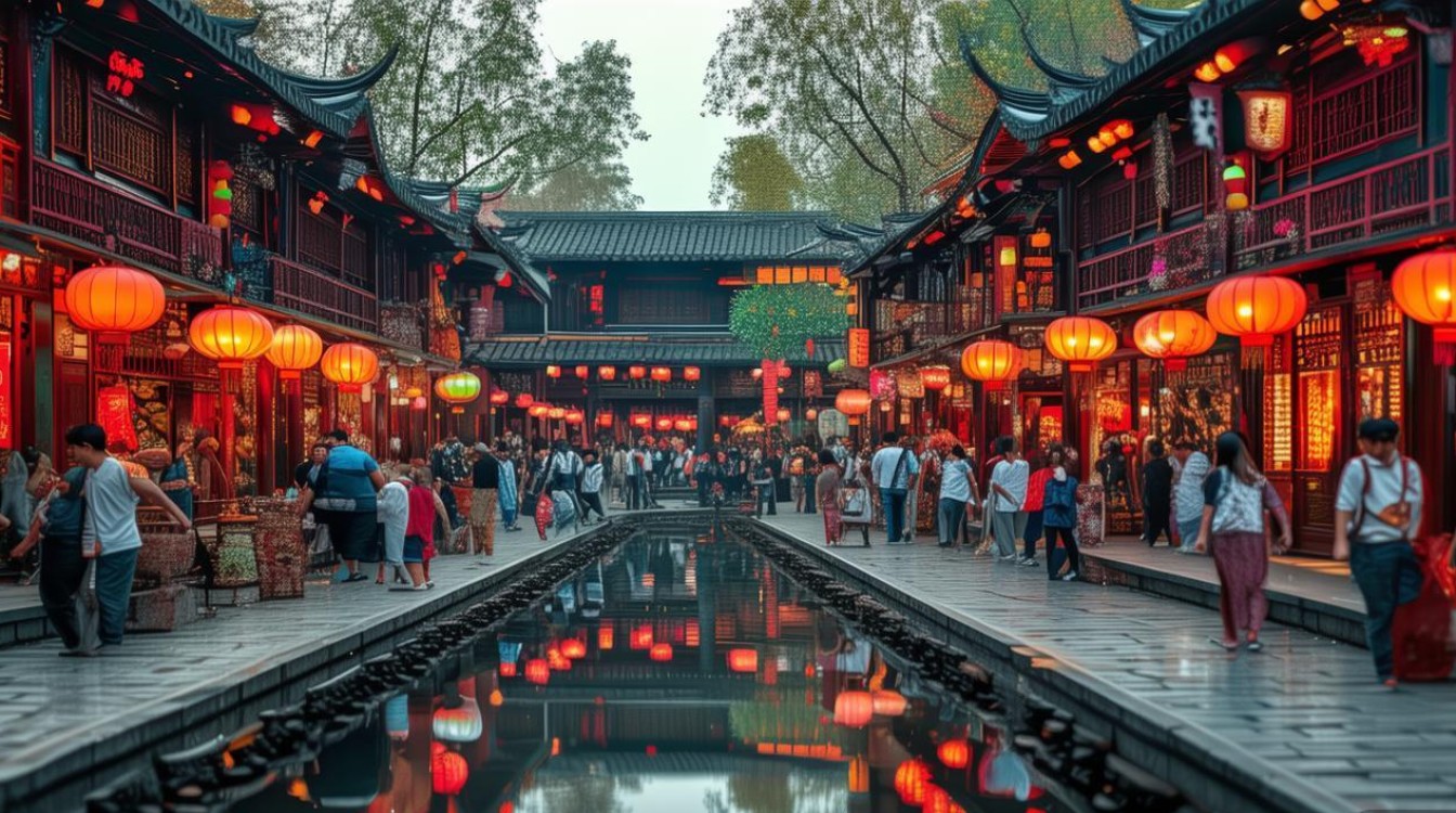 成都锦里景点图片