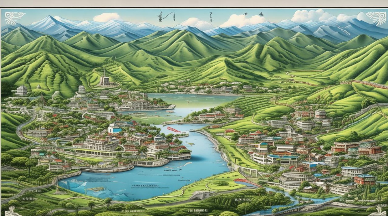 皖南旅游景点地图