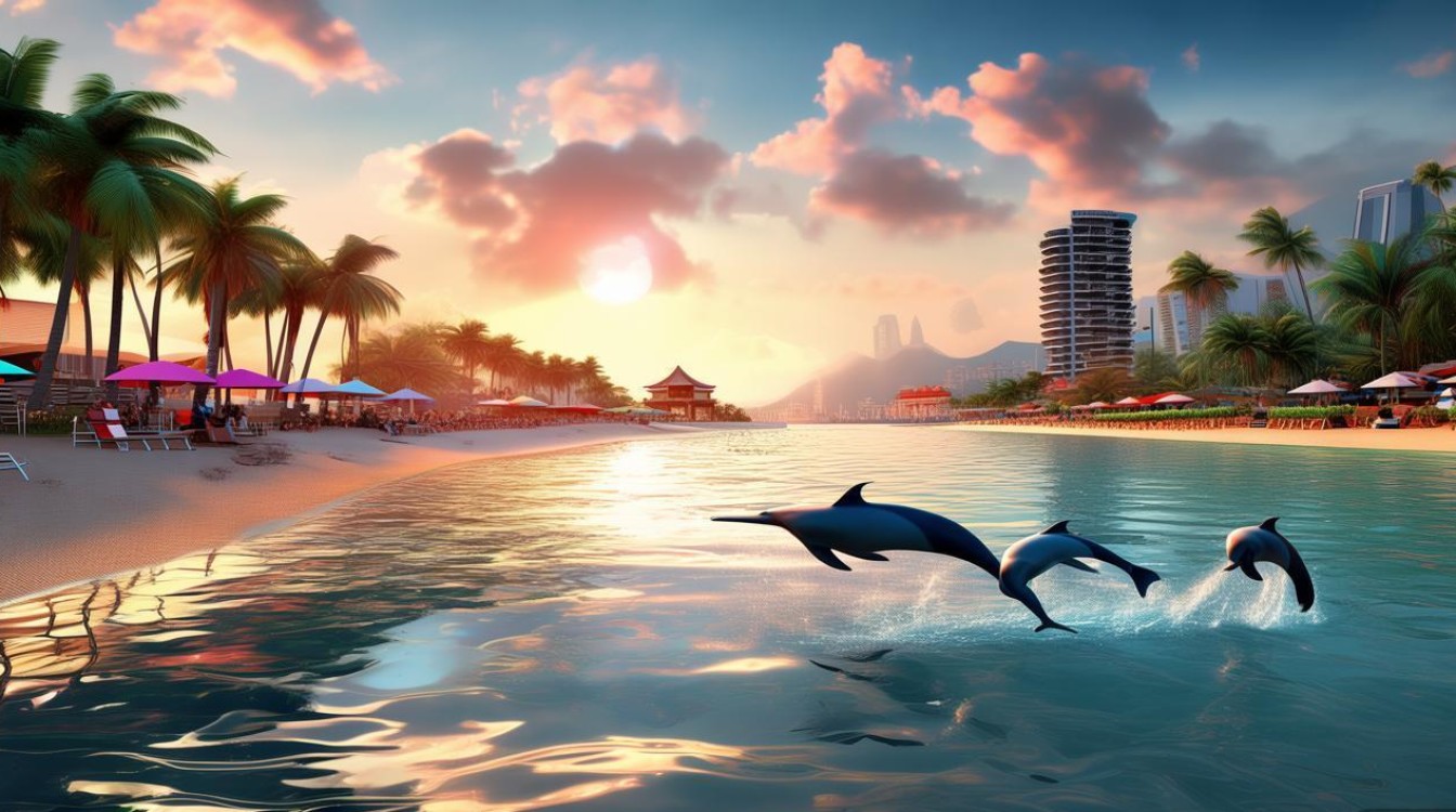 厦门海豚湾景点