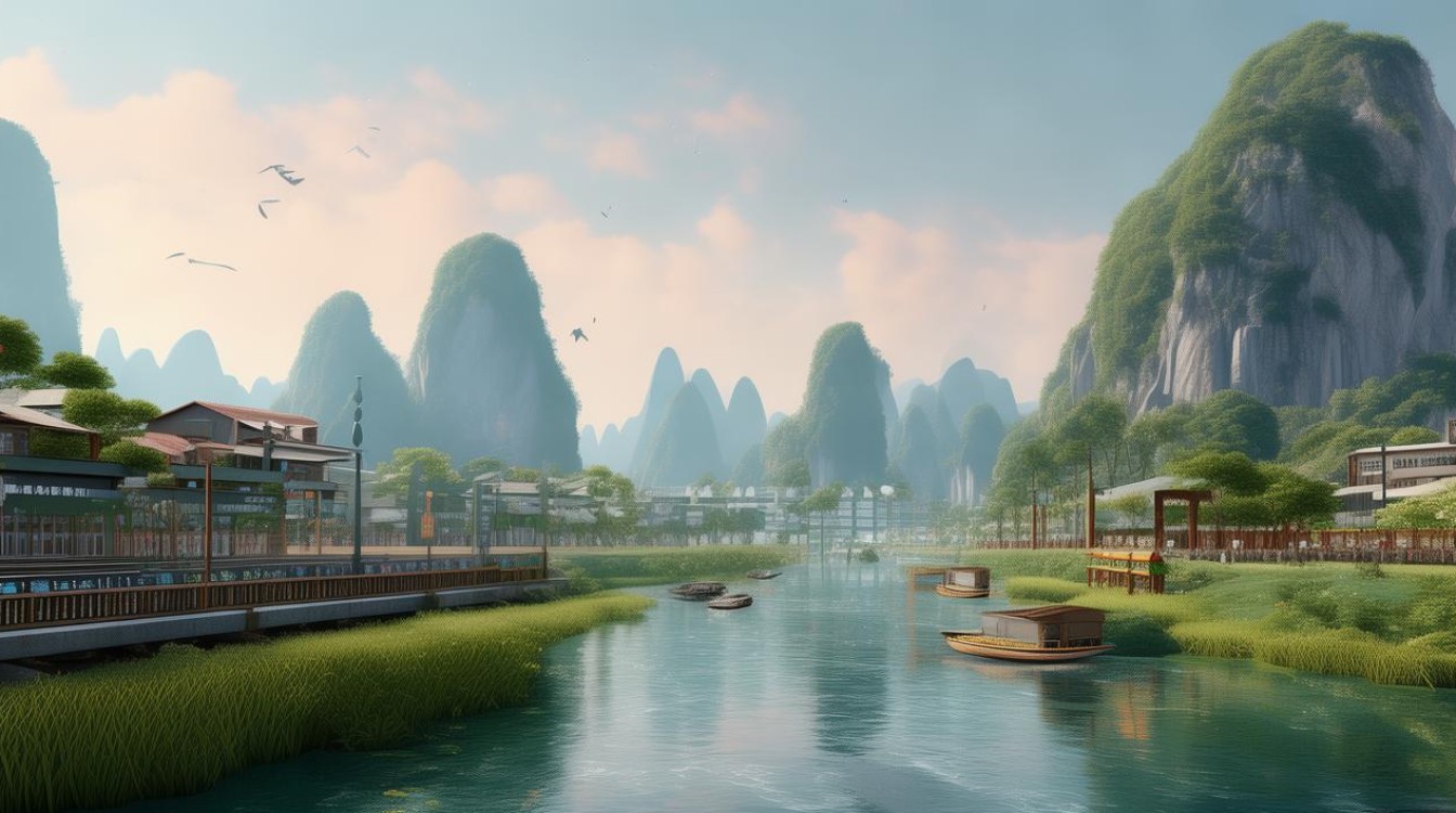 桂林北站附近的景点