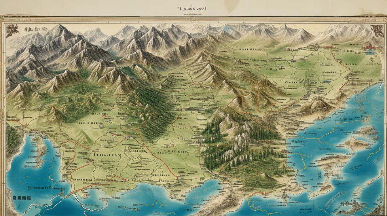 黄山附近景点地图 黄山附近景点地图