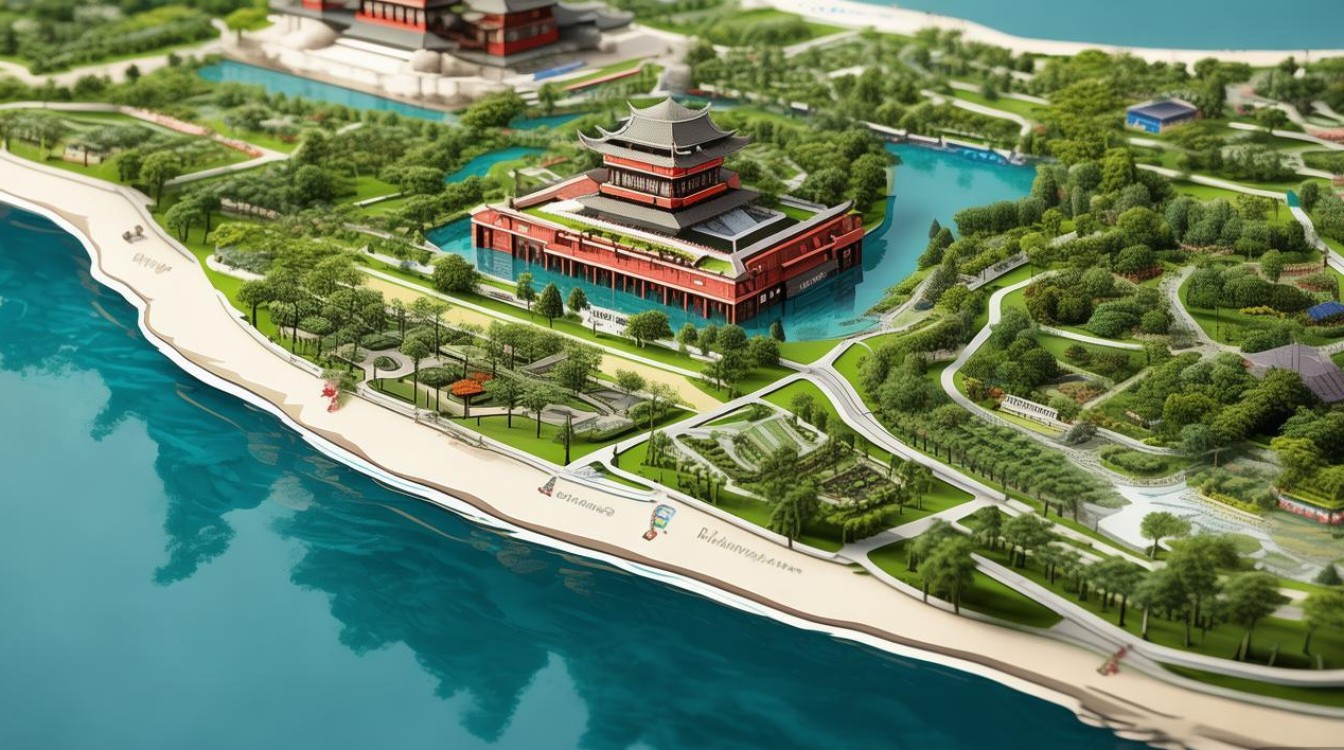 扬州景点位置图