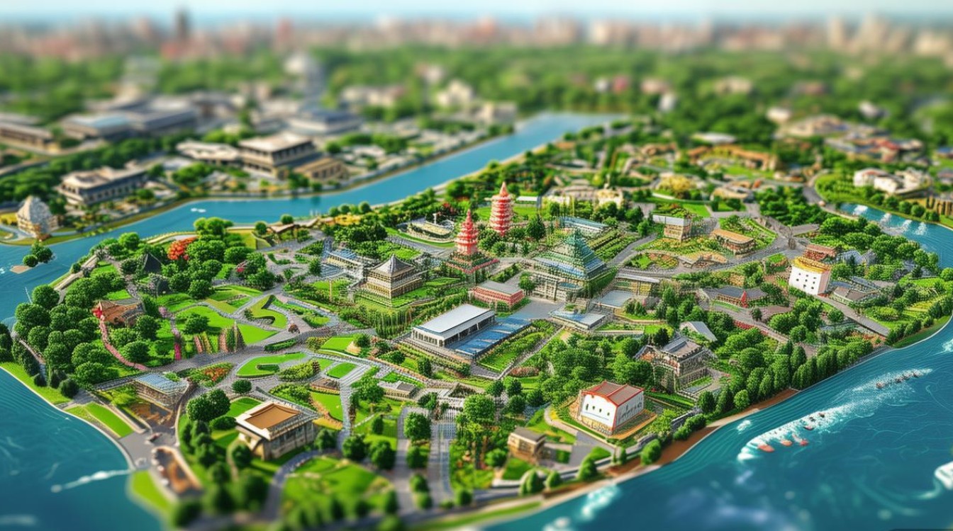 扬州景点位置图