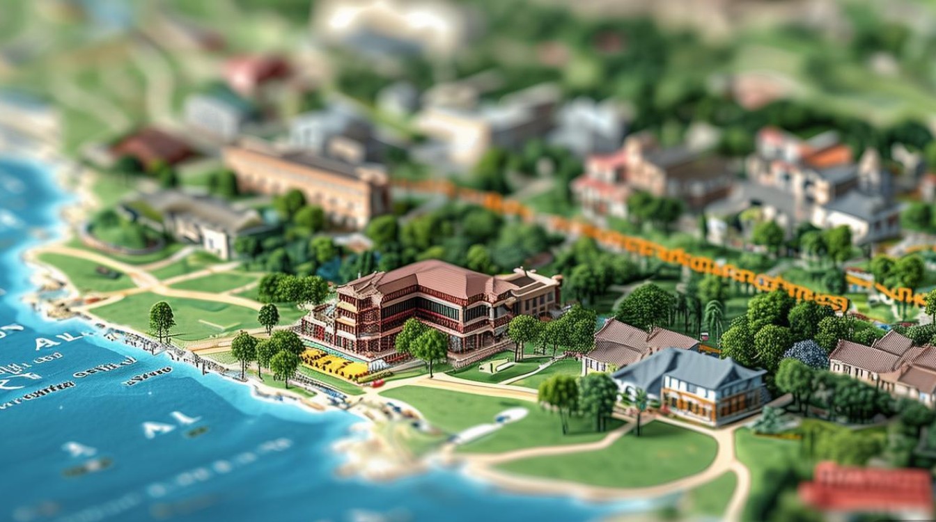 厦门旅游景点分布图